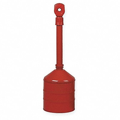 Cigarette Receptacle 5 gal Red MPN:26811R