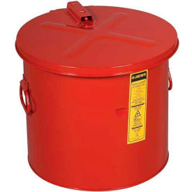 Justrite Dip Tank 8-Gallon Red 27608 27608