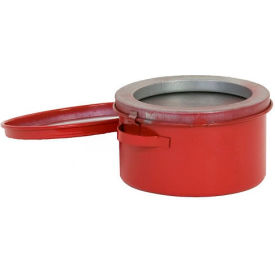 Eagle Bench Can - Metal - Red - 1 qt. B601