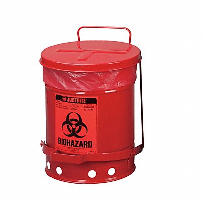 Biohazard Waste Container 15 in W MPN:05910R