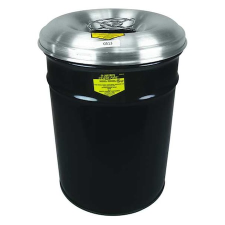 Cigarette Receptacle, Black, 6 gal MPN:26626K