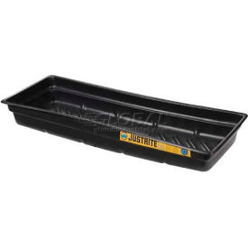 Justrite® 28715 12 Gallon EcoPolyBlend™ Spill Tray 46 x 16 28715
