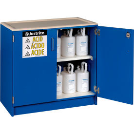 Justrite 24 Gal. Acid Cabinet Manual Close 2 Door 36