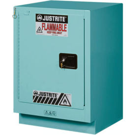 Justrite 15 Gal. Acid Cabinet Self-Close 1 Shelf 1 Door 24