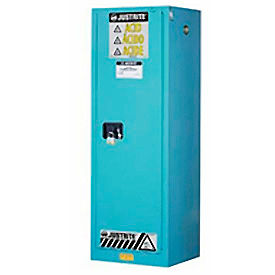 Justrite 22 Gallon Acid Corrosive Cabinet Manual Close 1 Door 23