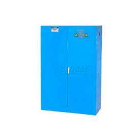 Justrite 45 Gal. Acid Vertical Storage Cabinet Manual Close 2 Door 43