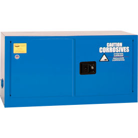 Eagle™ 15 Gallon Acid Corrosive Cabinet Manual Close 2 Door 43