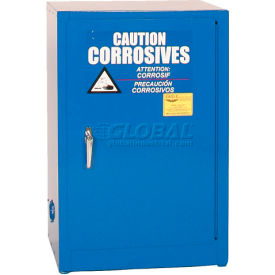 Eagle™ 12 Gallon Acid Corrosive Cabinet Manual Close 1 Door 23-1/4