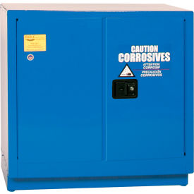 Eagle™ 22 Gallon Acid Corrosive Cabinet Manual Close 2 Door 35