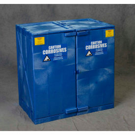 Eagle™ 24 Gallon Acid Corrosive Cabinet Manual Close 2 Door 36