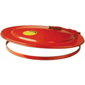Justrite® 26730 Self-Close Drum Cover with Fusible Link for 30 Gallon Drums 26730