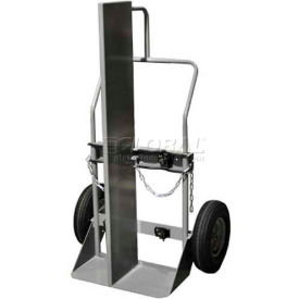 Justrite® 2 Cylinder Truck G-3901 with Fire Wall - 16
