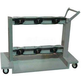 Justrite® 6 Cylinder Wheeled Cart G-630 - 52