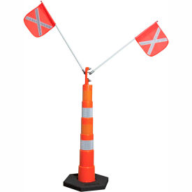 Checkers Industrial Delineator With Whips For Airlines DELFS3OBWUNI DELFS3OBWUNI