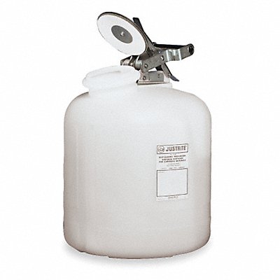Disposal Can 2 gal White Polyethylene MPN:12762