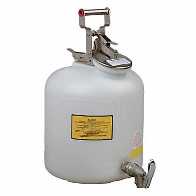 Disposal Can 5 gal White Polyethylene MPN:12772