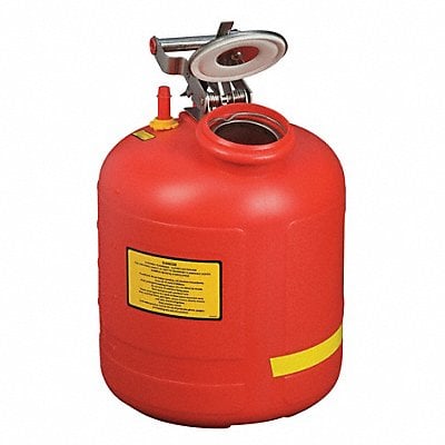 Disposal Can 5 gal Red Polyethylene MPN:14565