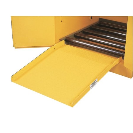Drum Cabinet Ramp, Yellow MPN:25932