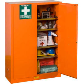 Justrite® Emergency Preparedness Cabinet W/PowerPort 65