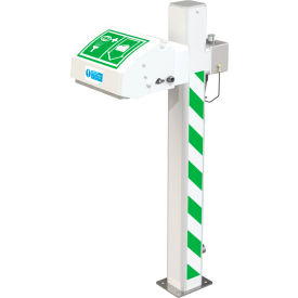 Hughes® Eye & Face Wash Station Pedestal Mount ABS Plastic Bowl H45GSP-1H