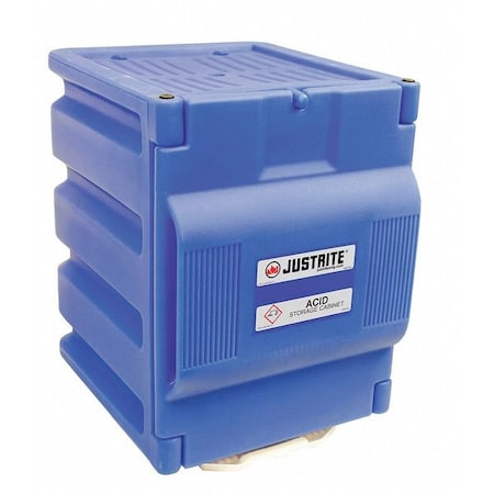 Hazardous Material Storage Cabinet, 2 gal, 0 Shelves, Polyethylene, 14 1/4 in W x 19 1/2 in H x MPN:24080
