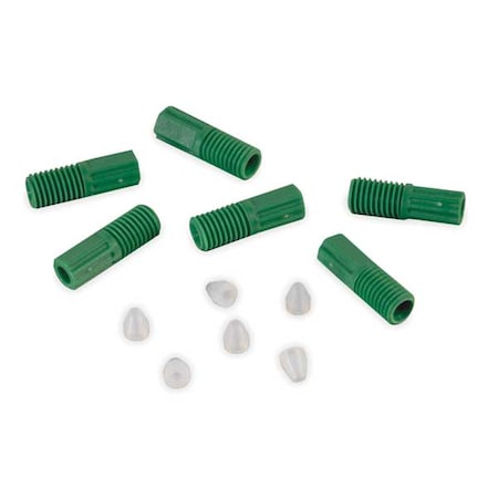 HPLC Hard Wall Tubing, Resin, Green, 1/4 in Dia. MPN:28189