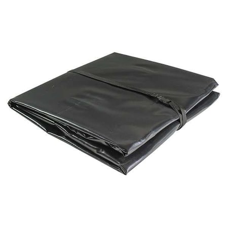 Containment Tarp, 60in. L x 60in. W, Black MPN:28432