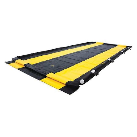 Washdown QuickBerm®, 425 gal Spill Capacity, Vinyl Coated Fabric MPN:28578