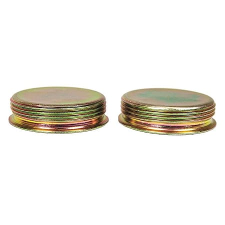 Bung Cap, 4in.H, Electro Zinc Plated, PK2 MPN:29925