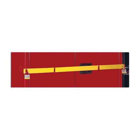 Replacement Security Bar, Yellow, Steel MPN:50962Y