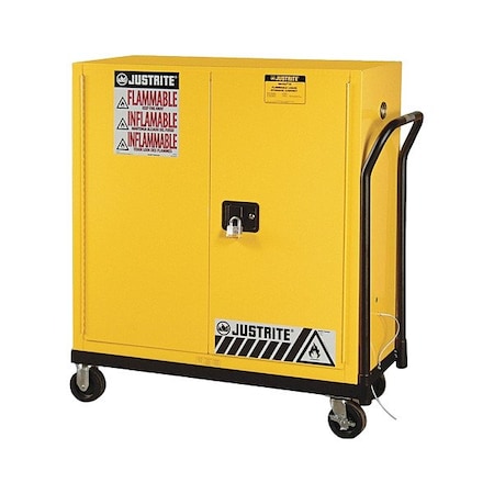 Cabinet Rolling Cart, Steel, 43-1/4 In. W MPN:84001