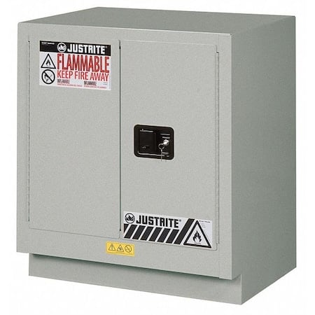 Flammables Safety Cabinet, 19 gal, 1 Shelves, Steel, 30 in W x 35-3/4