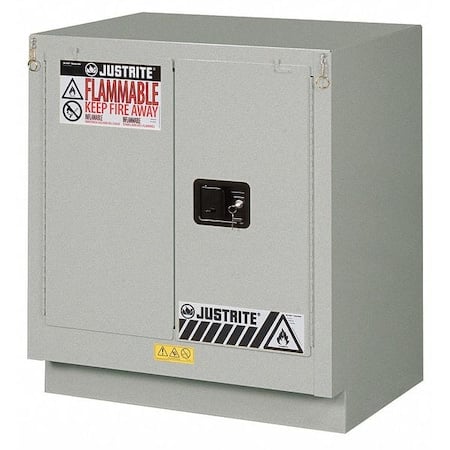 Flammables Safety Cabinet, 19 gal, 1 Shelves, Steel, 30 in W x 35-3/4