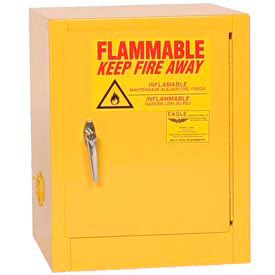 Eagle Countertop Flammable Cabinet - Manual Close Door 4 Gallon 1904X