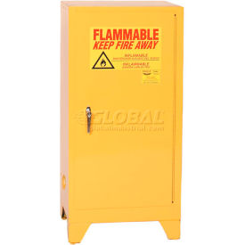Eagle Flammable Liquid Tower™ Safety Cabinet with Self Close - 16 Gallon 1905XLEGS