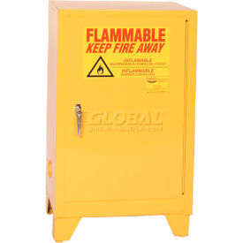 Eagle Flammable Liquid Tower™ Safety Cabinet with Self Close - 12 Gallon 1924XLEGS