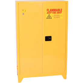 Eagle Flammable Liquid Tower™ Safety Cabinet with Manual Close - 45 Gallon 1947XLEGS