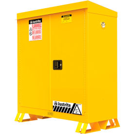 Justrite® Outdoor Flammable Storage Cabinet Self Close Door 30 Gallon Capacity 43
