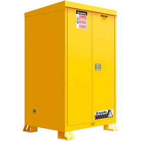 Justrite® Outdoor Flammable Storage Cabinet Manual Close Door 90 Gallon Cap. 43