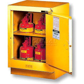 Justrite 15 Gal. 1 Door Manual Right Hinge Under Fume Hood Cabinet 24