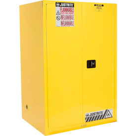 Justrite Flammable Cabinet With Self Close Double Door 90 Gallon 899020