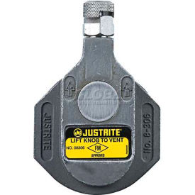 Justrite® 8306 Stainless Horizontal Drum Vent for Corrosives & General Solvents 08306