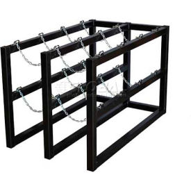Cylinder Tube Rack 2 Wide x 4 Deep 30