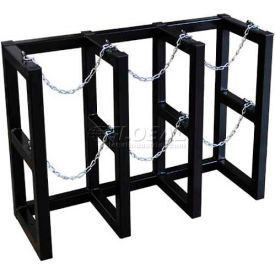 Cylinder Tube Rack 3 Wide x 1 Deep 44