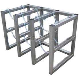 Cylinder Tube Rack 3 Wide x 2 Deep 44