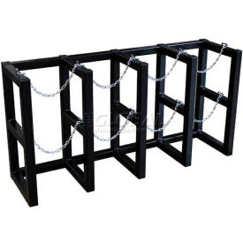 Cylinder Tube Rack 4 Wide x 1 Deep 58