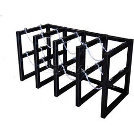 Cylinder Tube Rack 4 Wide x 2 Deep 58