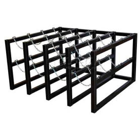 Cylinder Tube Rack 4 Wide x 4 Deep 58