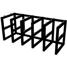 Cylinder Tube Rack 5 Wide x 2 Deep 72