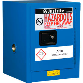 Justrite® Sure-Grip EX Safety Cabinet Self Close 4 Gal. Cap. 17